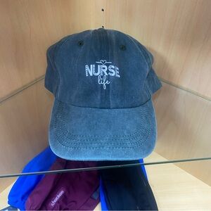 Nurse Life Black Cap